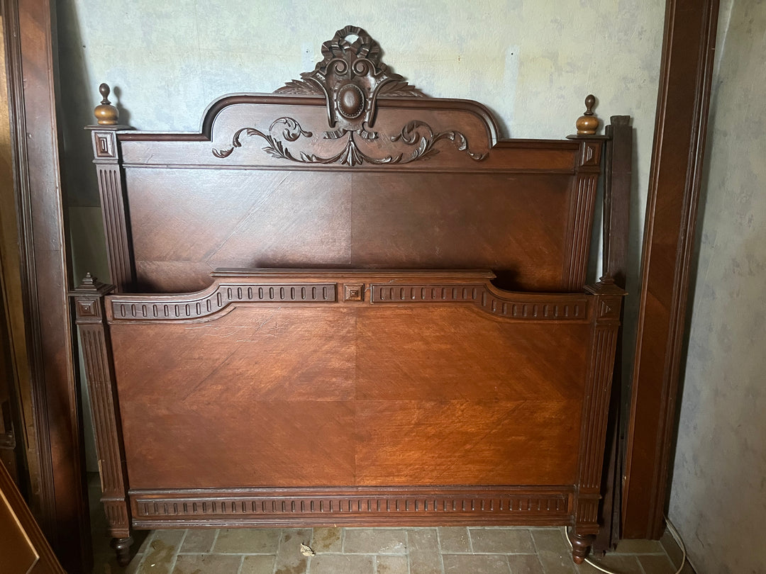 lit bois style louis XV 140x210