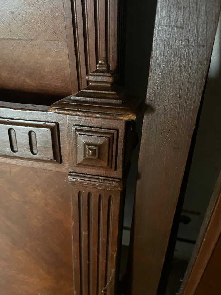lit bois style louis XV 140x210