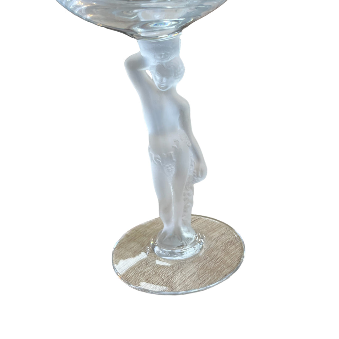 Service 12 Red Wine Wine Crystal from Bayel Venus and Bacchus