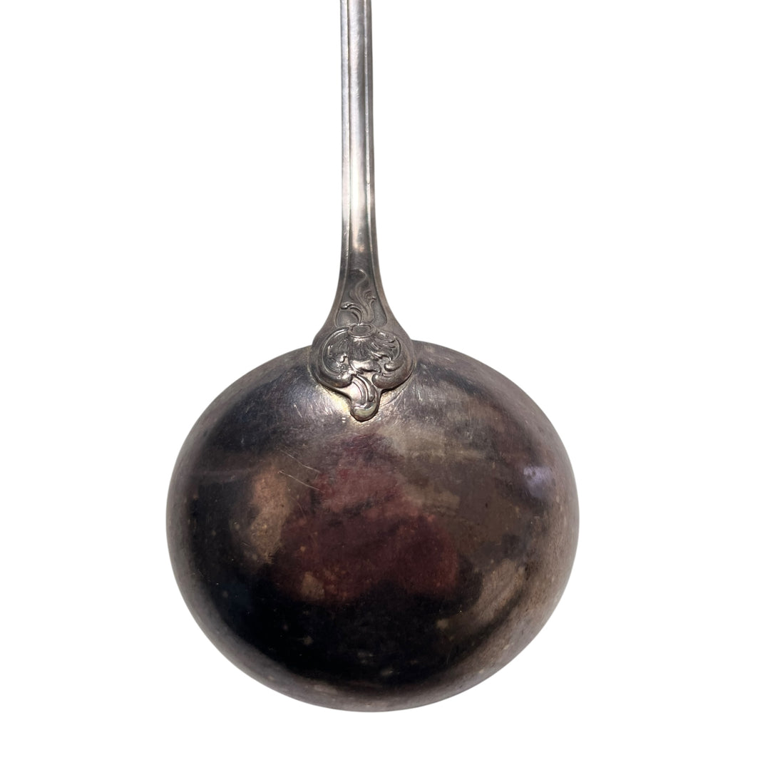 1 Large ladle Louis XV Silver metal