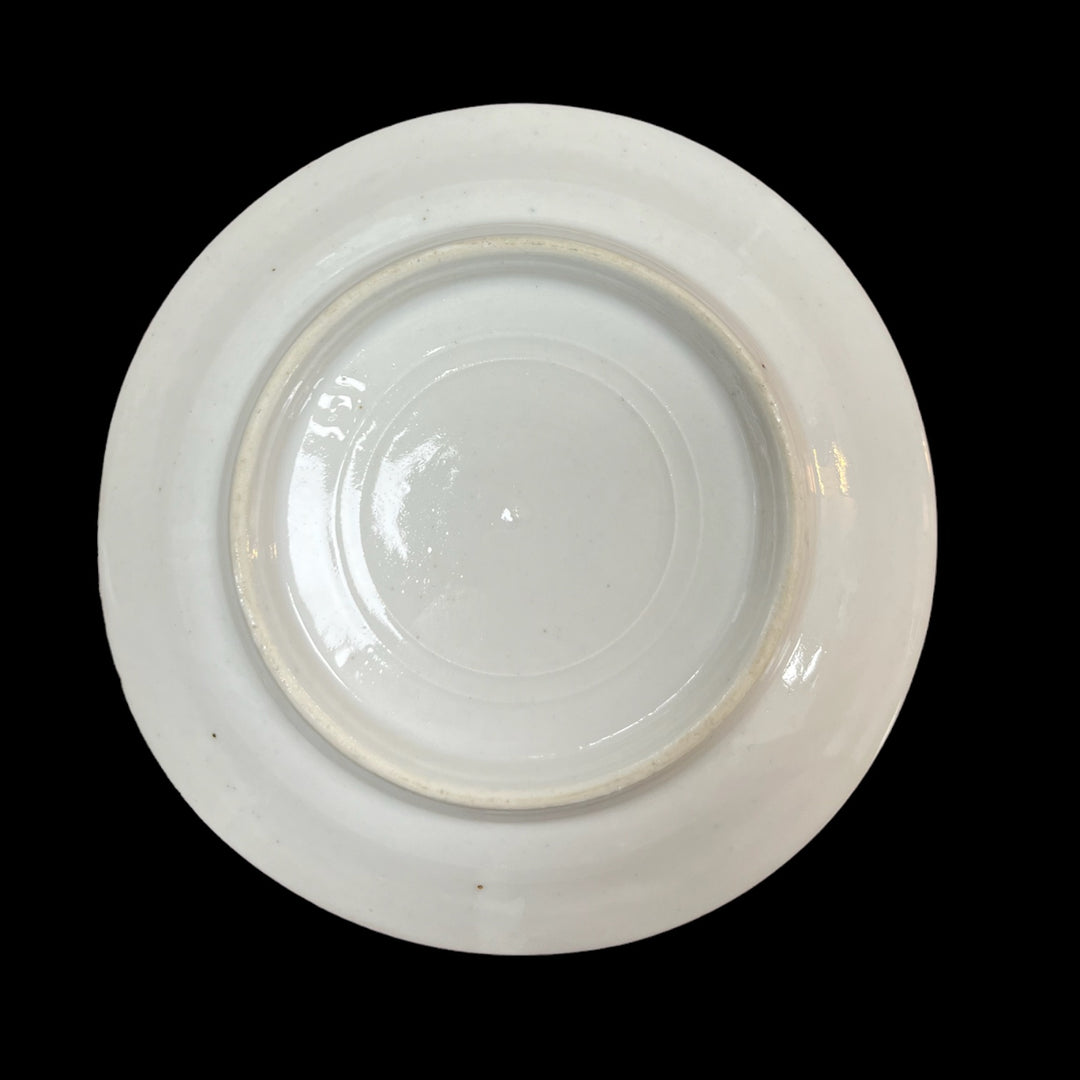 Coffee service 8 19th century flower cups