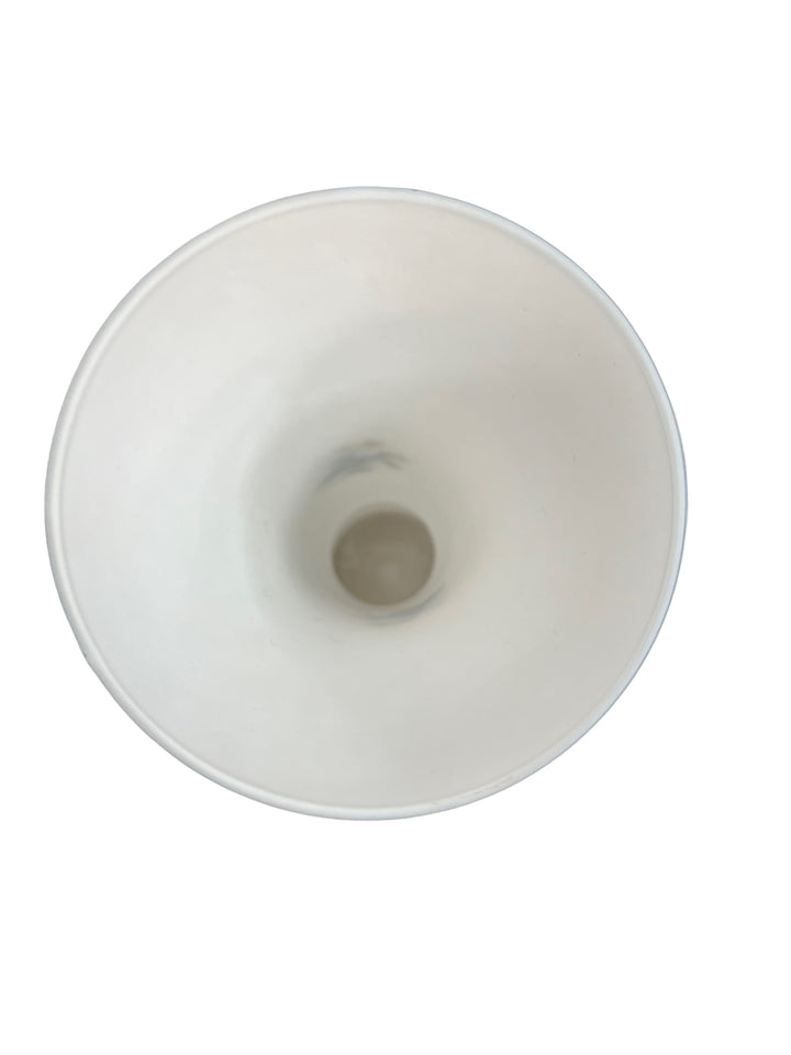 大型花瓶在意大利花朵装饰的Opalin玻璃溶液中