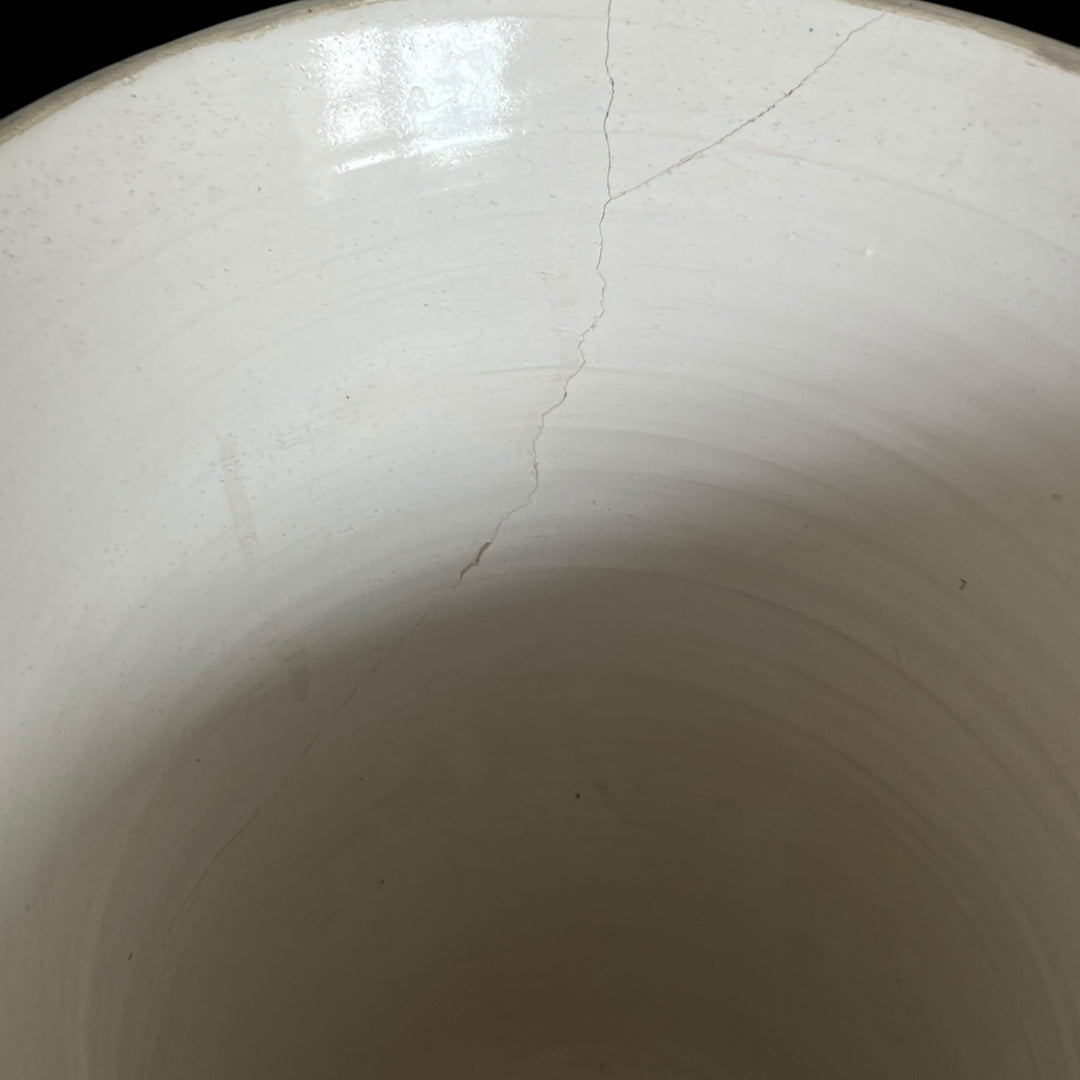 一对大型陶瓷花瓶Art Deco Schneider