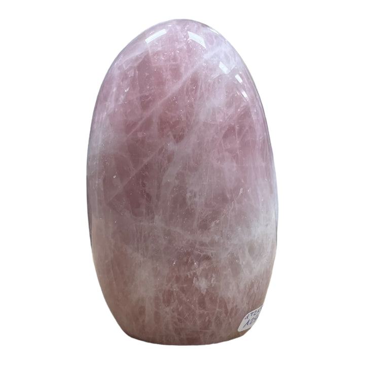 Quartz rose poli Madagascar 1,1kg QTZR3
