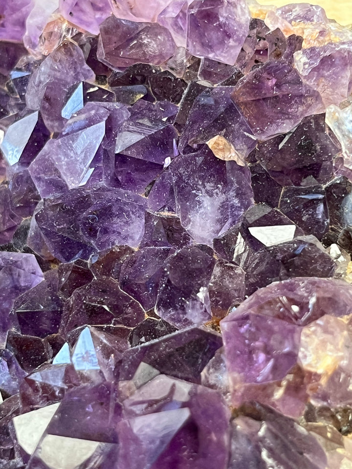 Druse Amethyst Goethite Бразилия 1 кг DR199