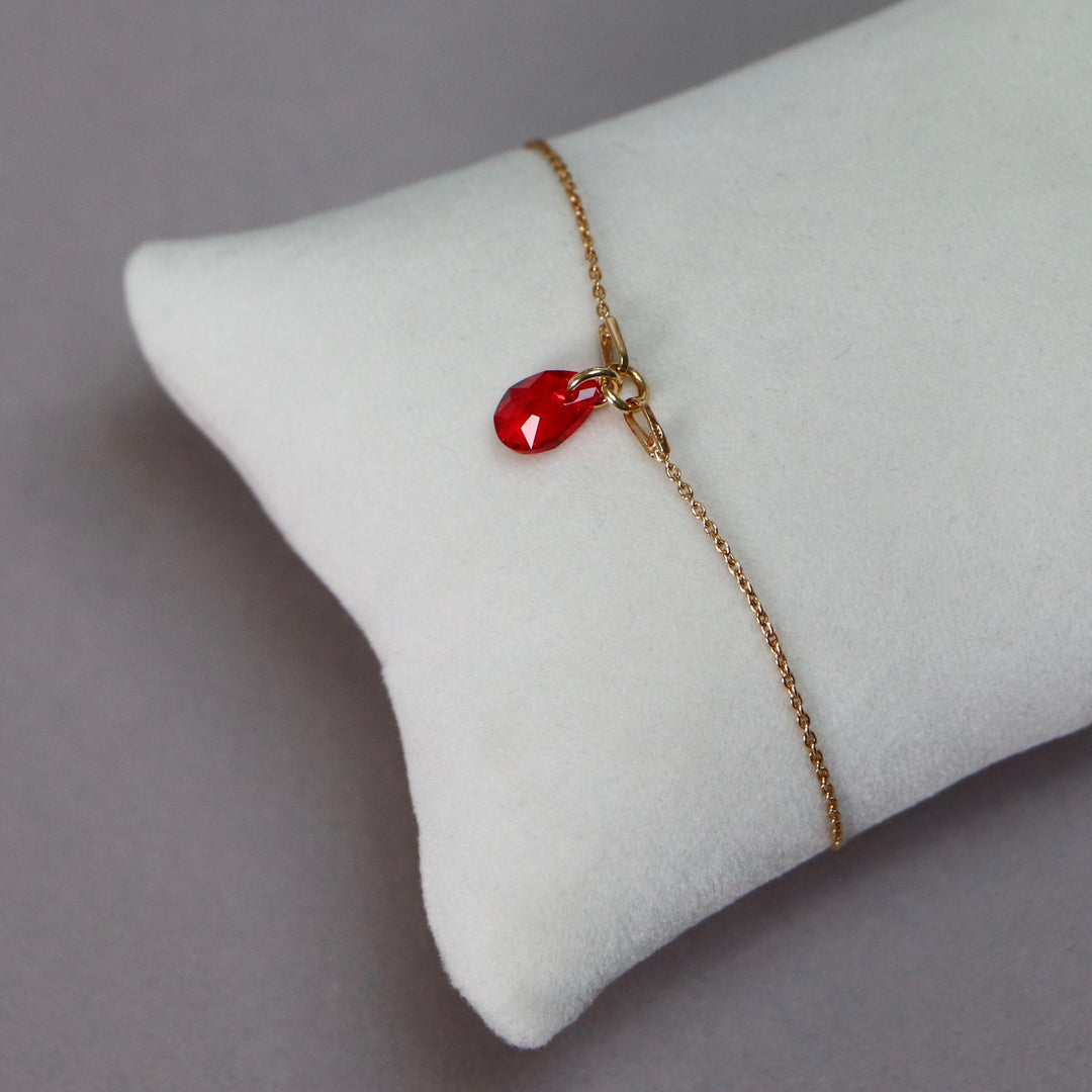 带有施华洛世奇晶体的耳环,金银,蓝色,凯特