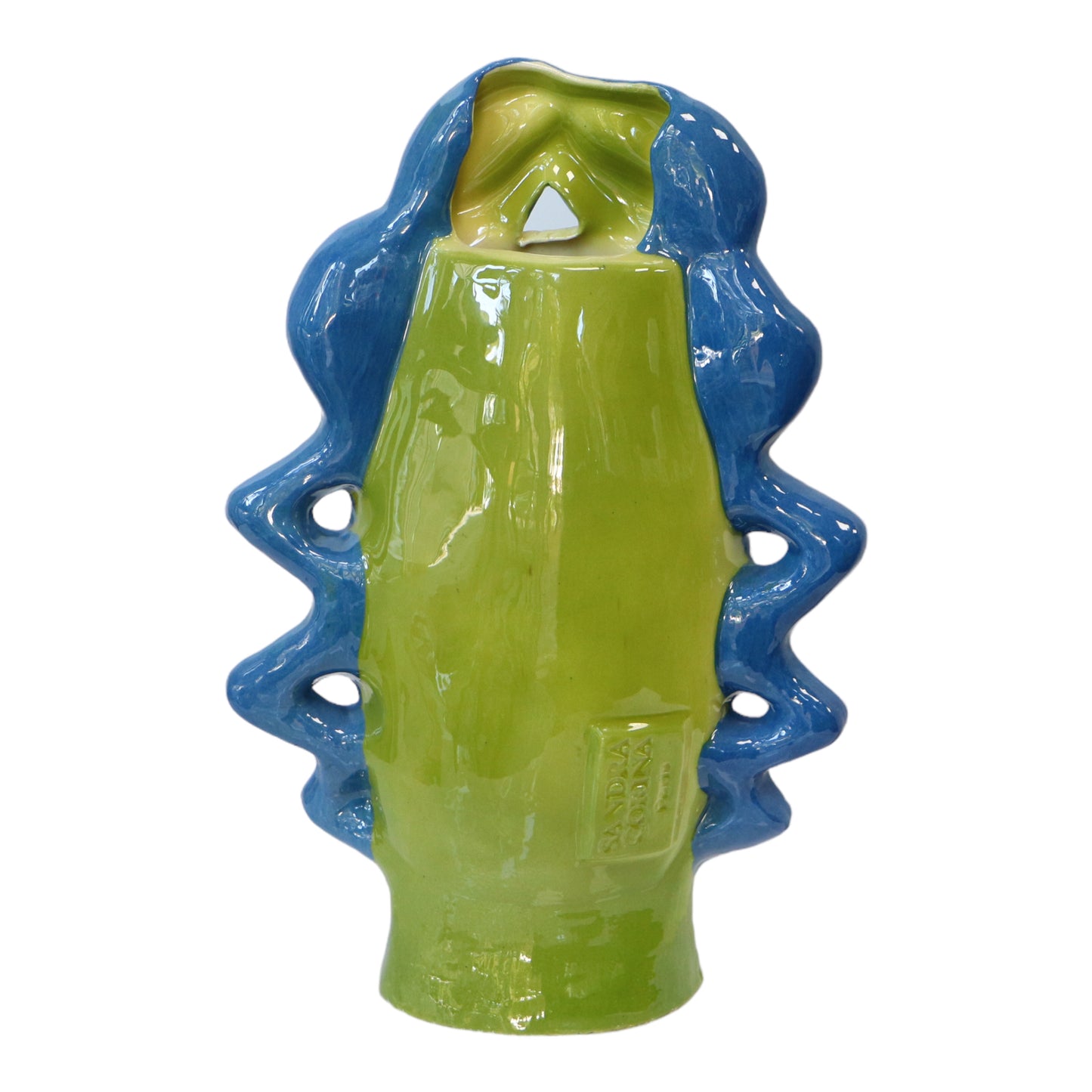 Vase soliflore crabe de Sandra Corina
