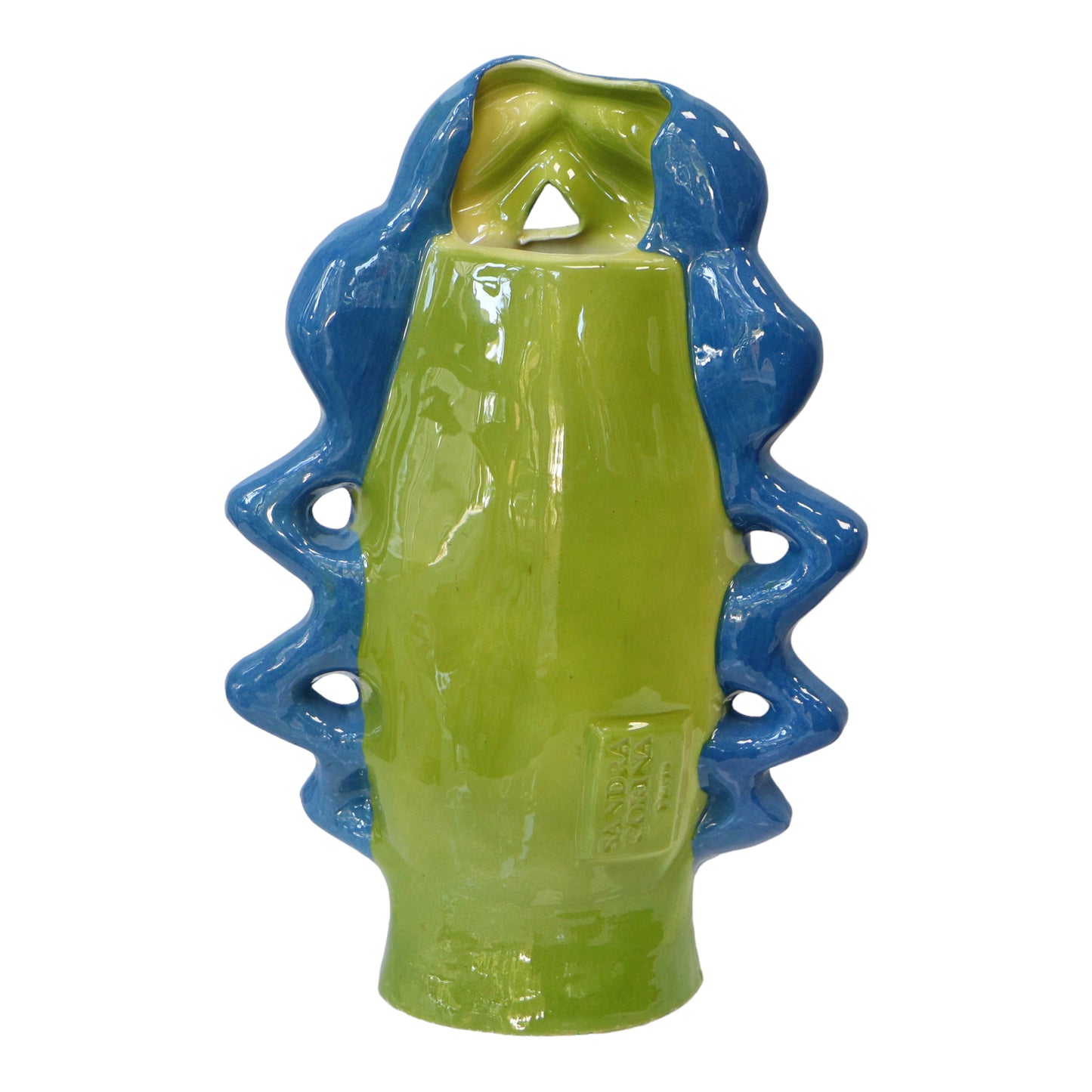 Vase soliflore crabe de Sandra Corina
