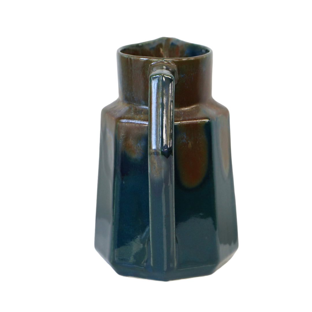 Art Deco Pitcher in Flammé de Denbac Sandstein