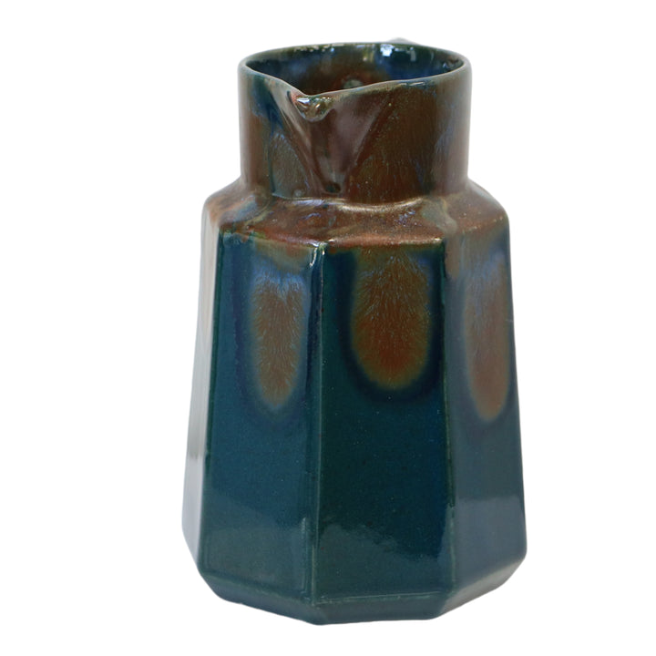 Art Deco Pitcher in Flammé de Denbac Sandstein