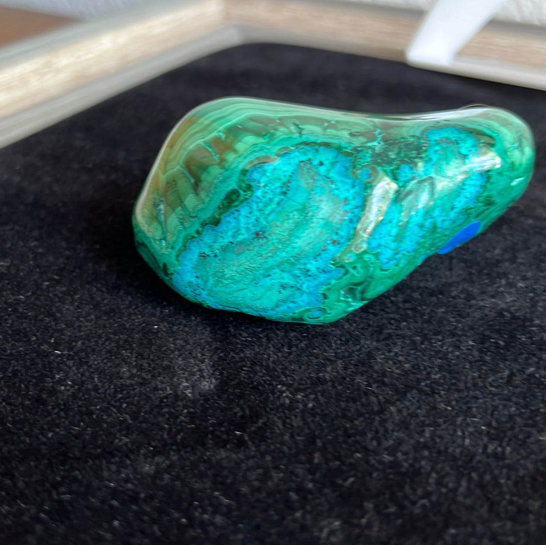 Malachite chrysocolle Congo MCH12