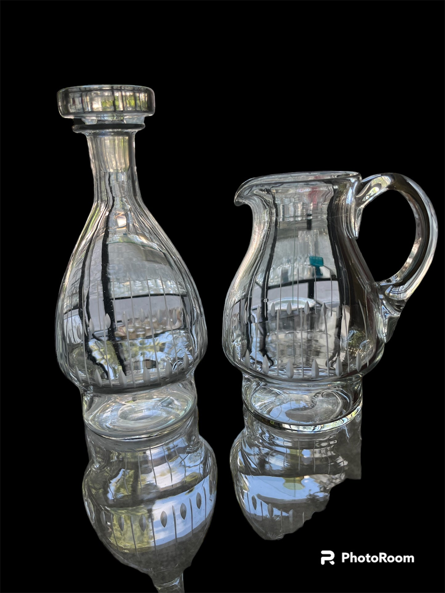 Service 43 verres et carafes cristal
