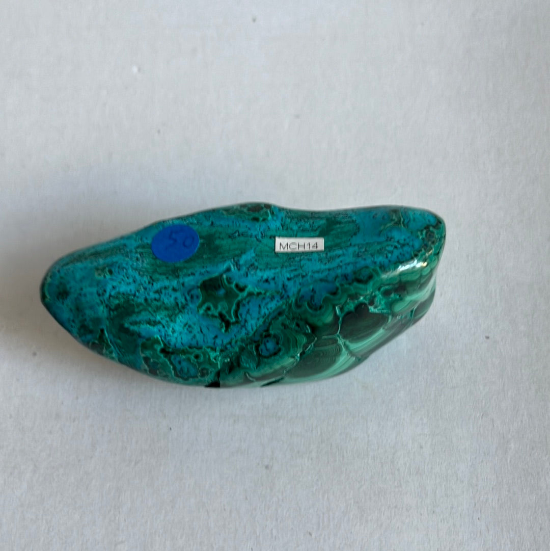 Malachite chrysocolle Congo MCH14