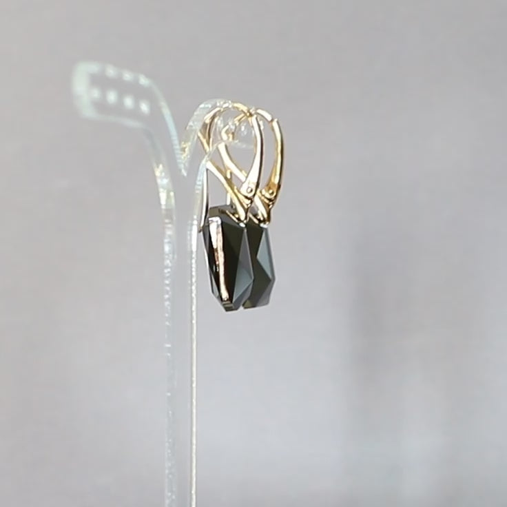 吊坠与施华洛世奇水晶,银灰,金银,诺米