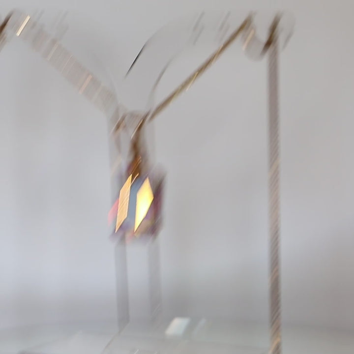 吊坠与施华洛世奇水晶,Ab Crystal,金银,Noemie