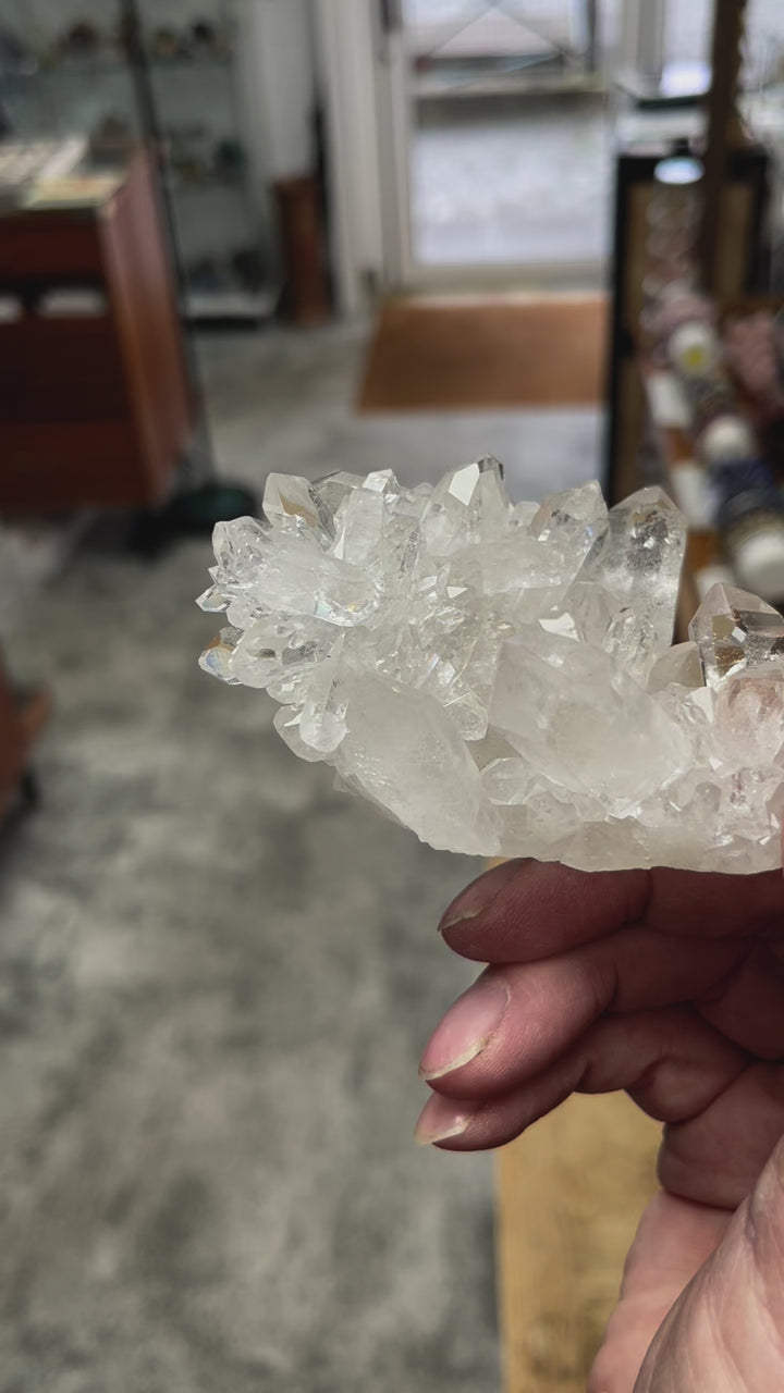 Druse cristal de roche Brésil  M18W128