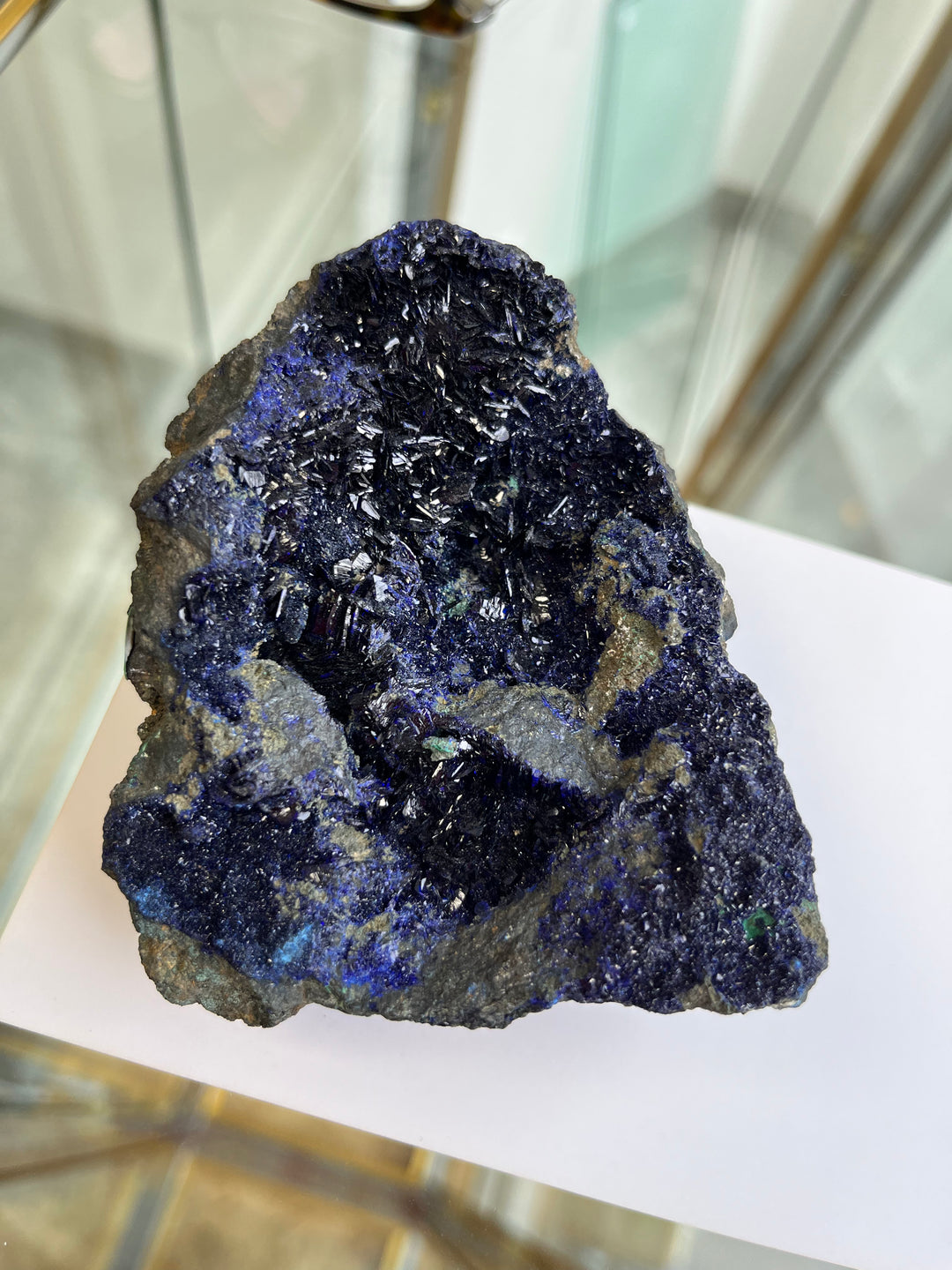 Azurite malachite chalcopyrite Maroc DR270