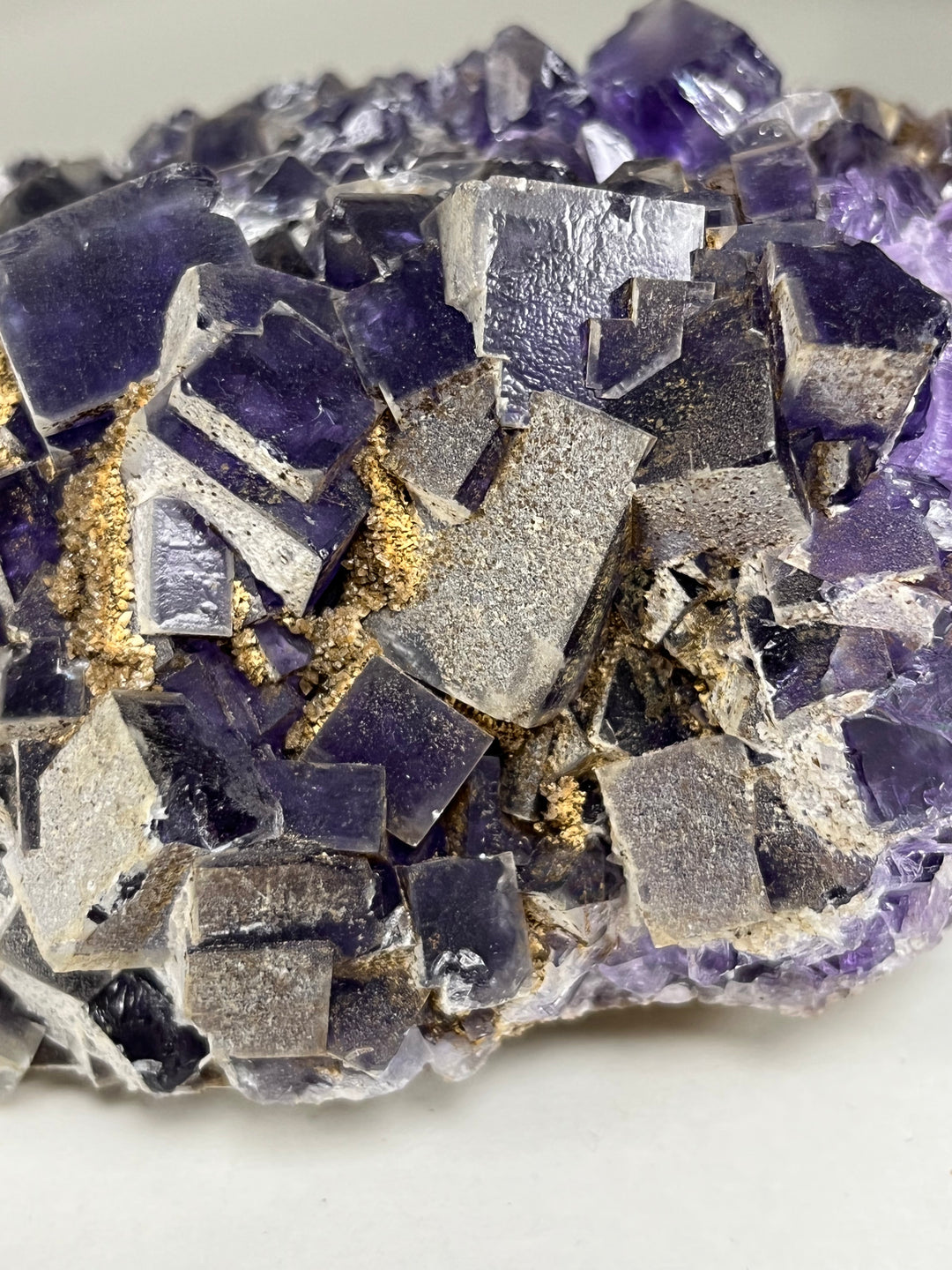 Fluorite fantome Berbes Espagne DR214