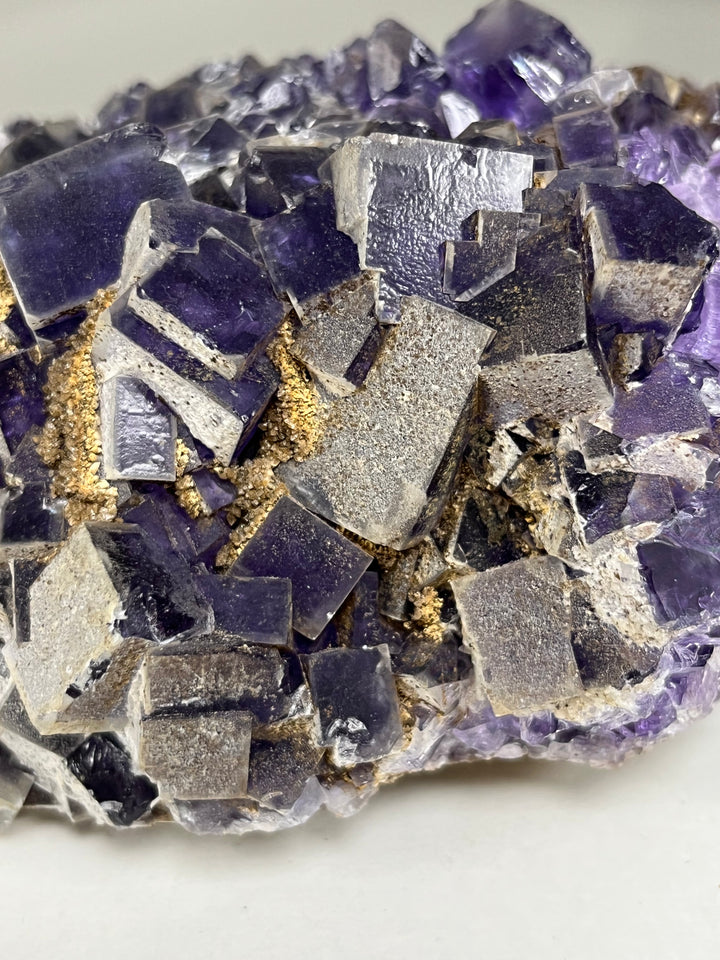 Fluorite fantome Berbes Espagne DR214
