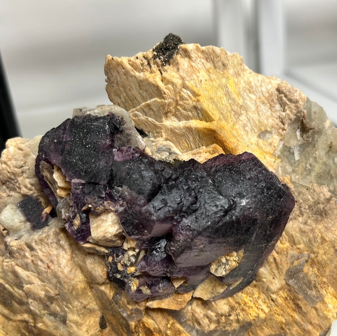 Fluorite violette Minas Gerais Bresil FLB1