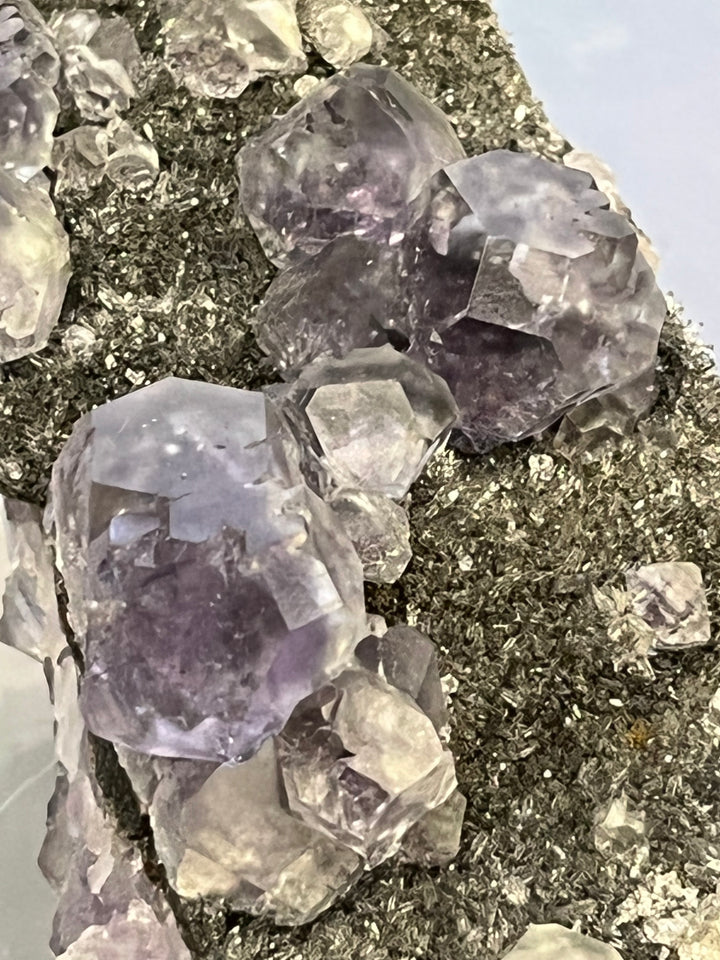 Fluorite + arsenopyrite Yaogangxian  Chine M18W112