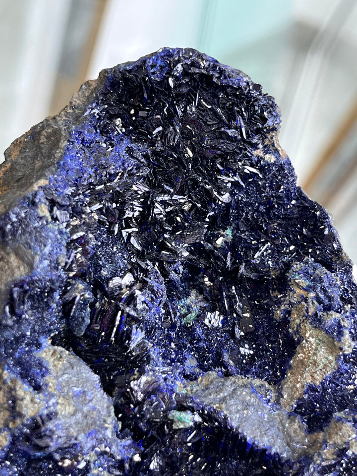 Azurite malachite chalcopyrite Maroc DR270