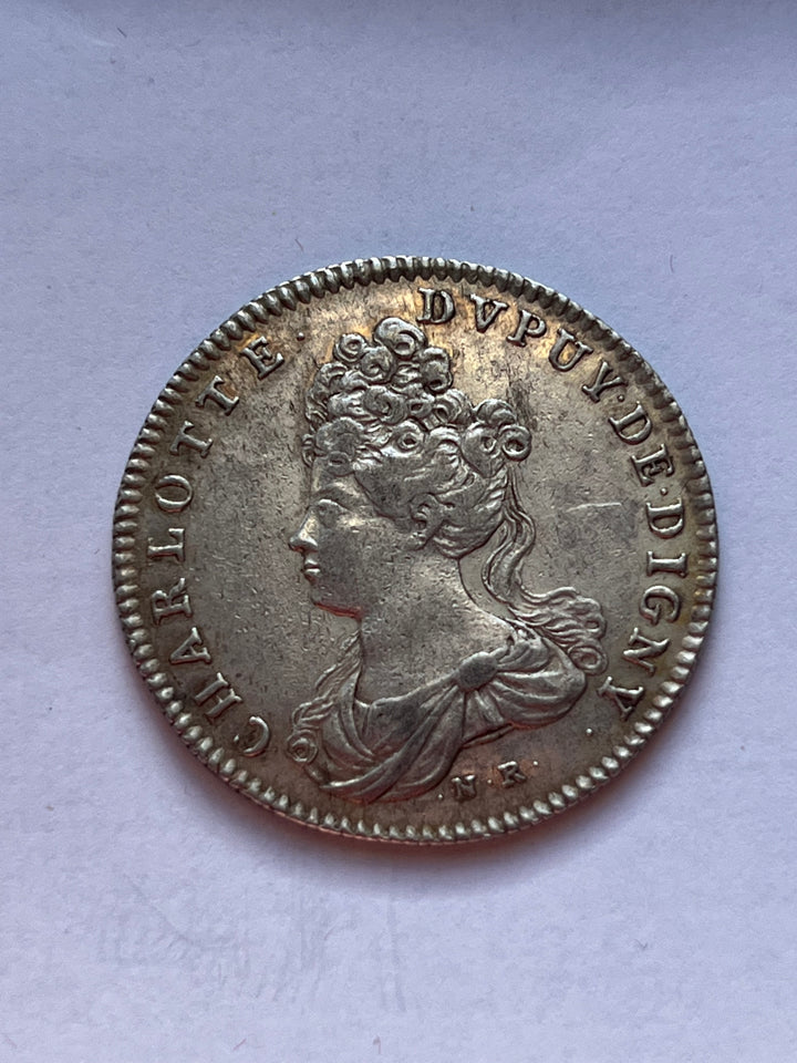 Silbertoken, Burgund Noblesse, Grass de Mormant Director of Currency und Charlotte Dupuy Digny