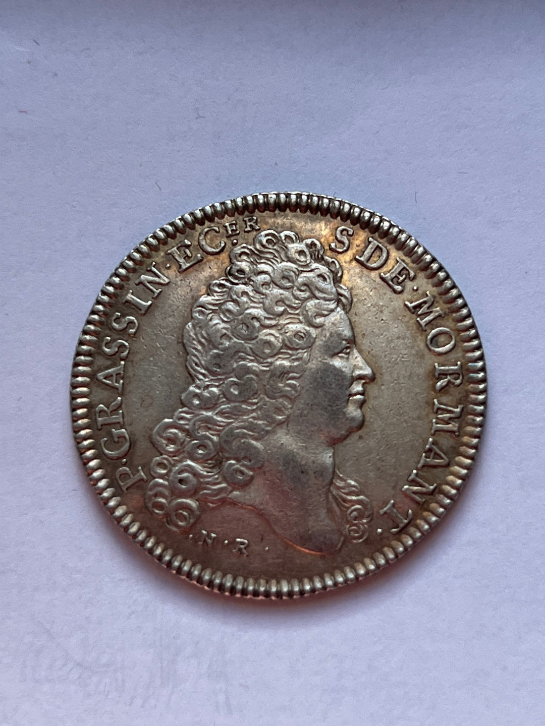 Silbertoken, Burgund Noblesse, Grass de Mormant Director of Currency und Charlotte Dupuy Digny