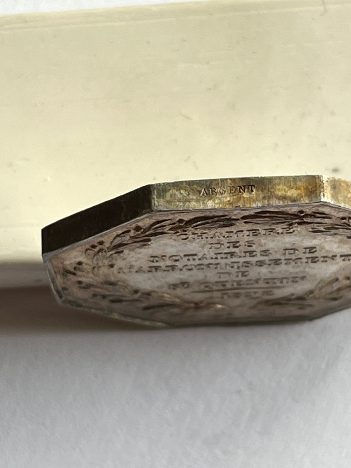 Silbertoken, Notar, Saint Quentin, Pipe Punch