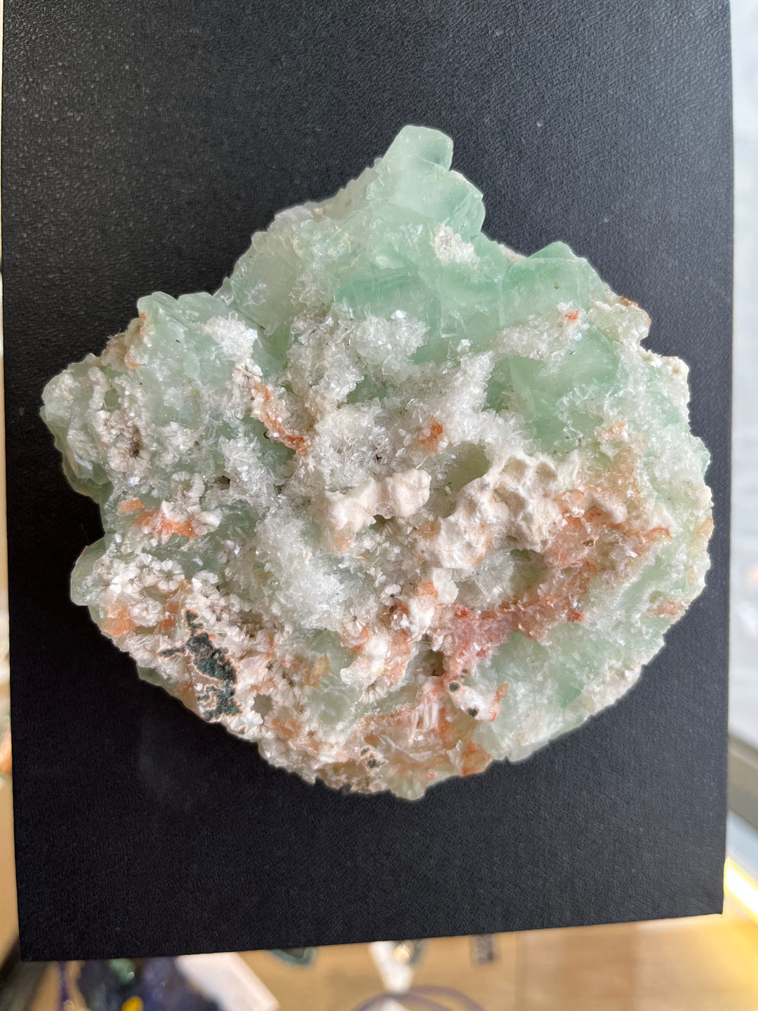 Fluorapophyllite Scolecite heulandite Inde M18W73