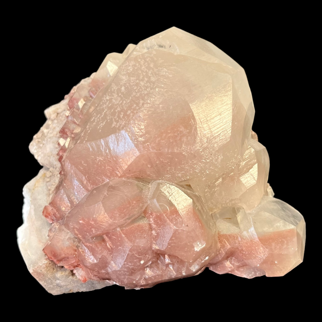 Calcite rouge et blanche Hubei Chine M18S221