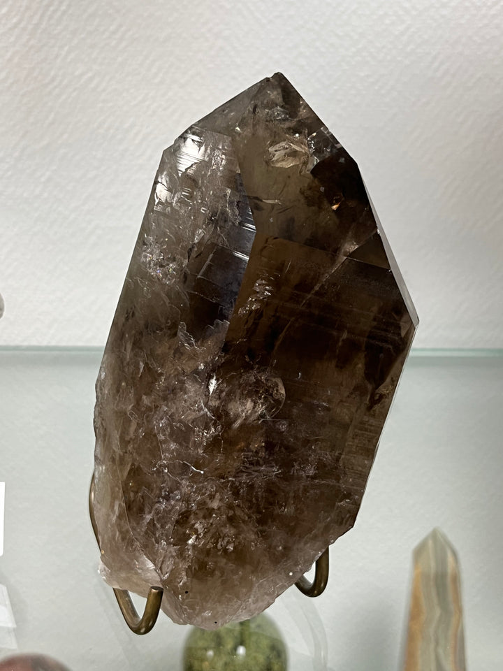 Cristal de Quartz fumé 848g
