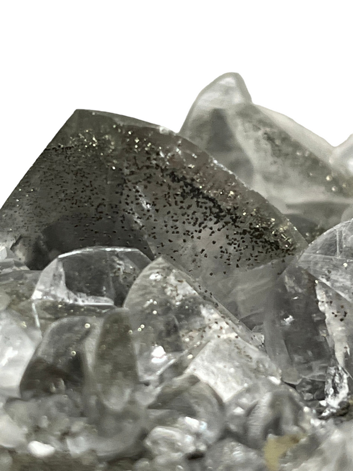 Включение кальцита Marcasite Ebel Quarry Arnsberg Germany M18W61