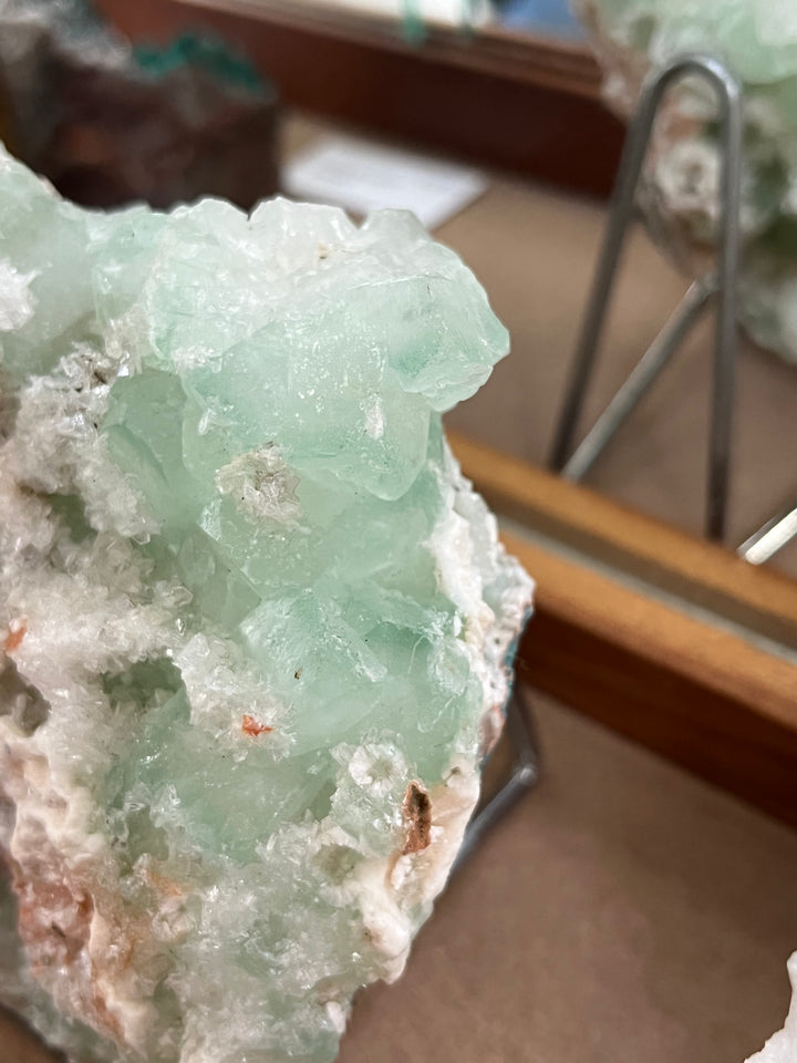 Fluorapophyllite Scolecite heulandite Inde M18W73