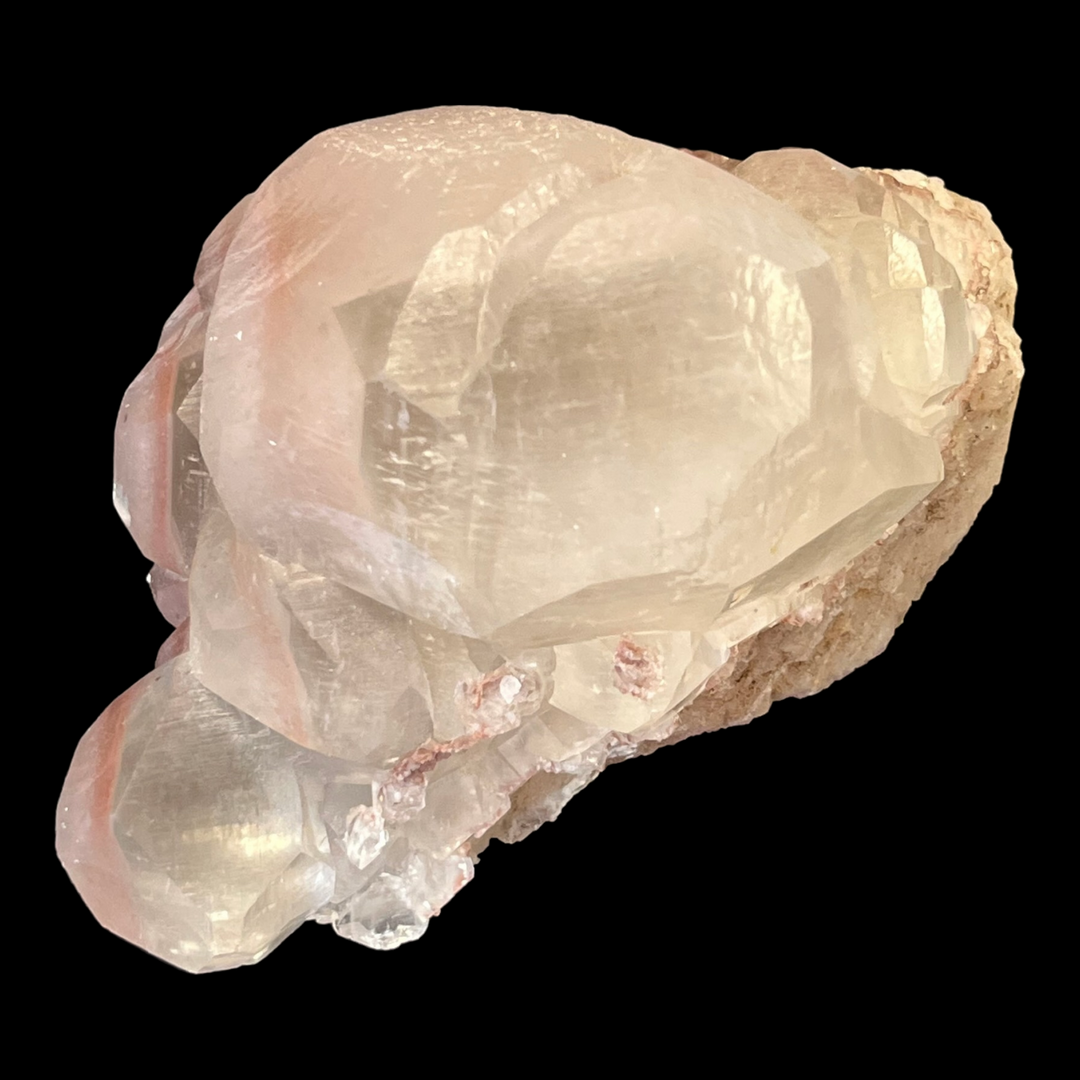 Calcite rouge et blanche Hubei Chine M18S221