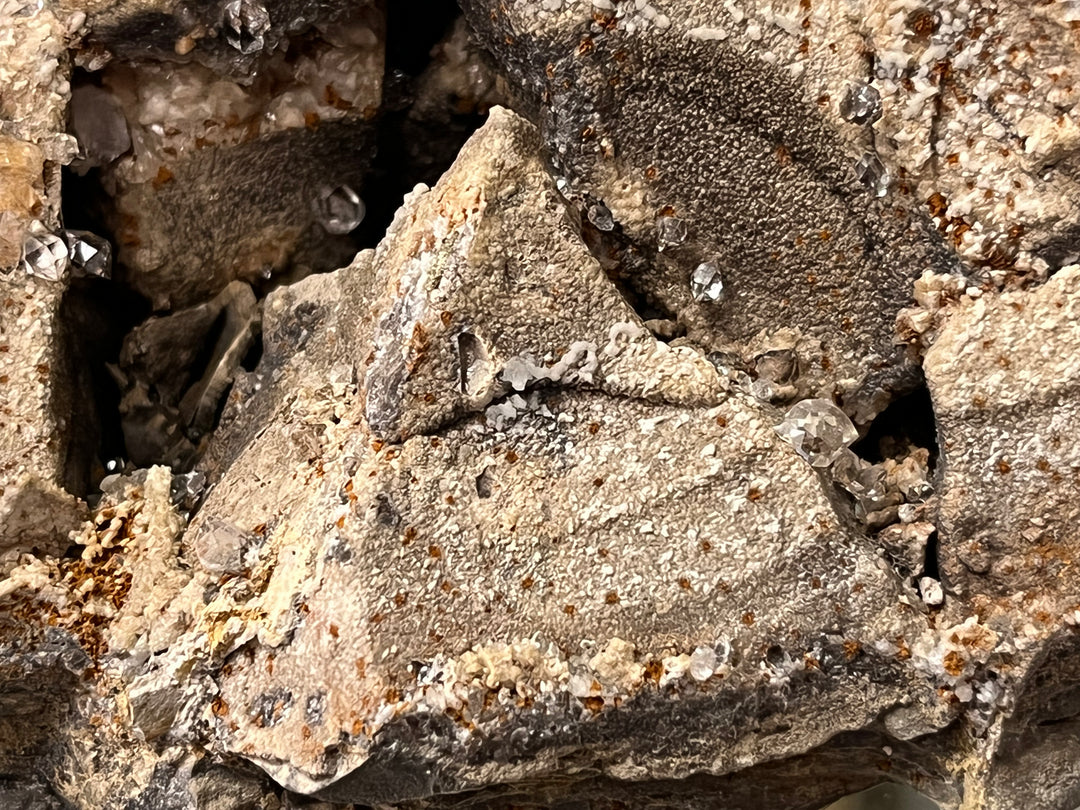 Diamantquarz in Septaria Haues Alpes Frankreich DB31