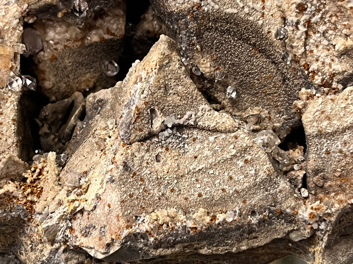 Diamantquarz in Septaria Haues Alpes Frankreich DB31