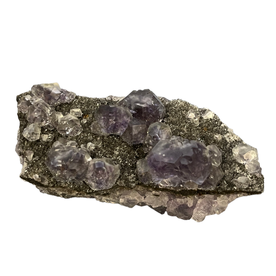 Fluorite + arsenopyrite Yaogangxian  Chine M18W112