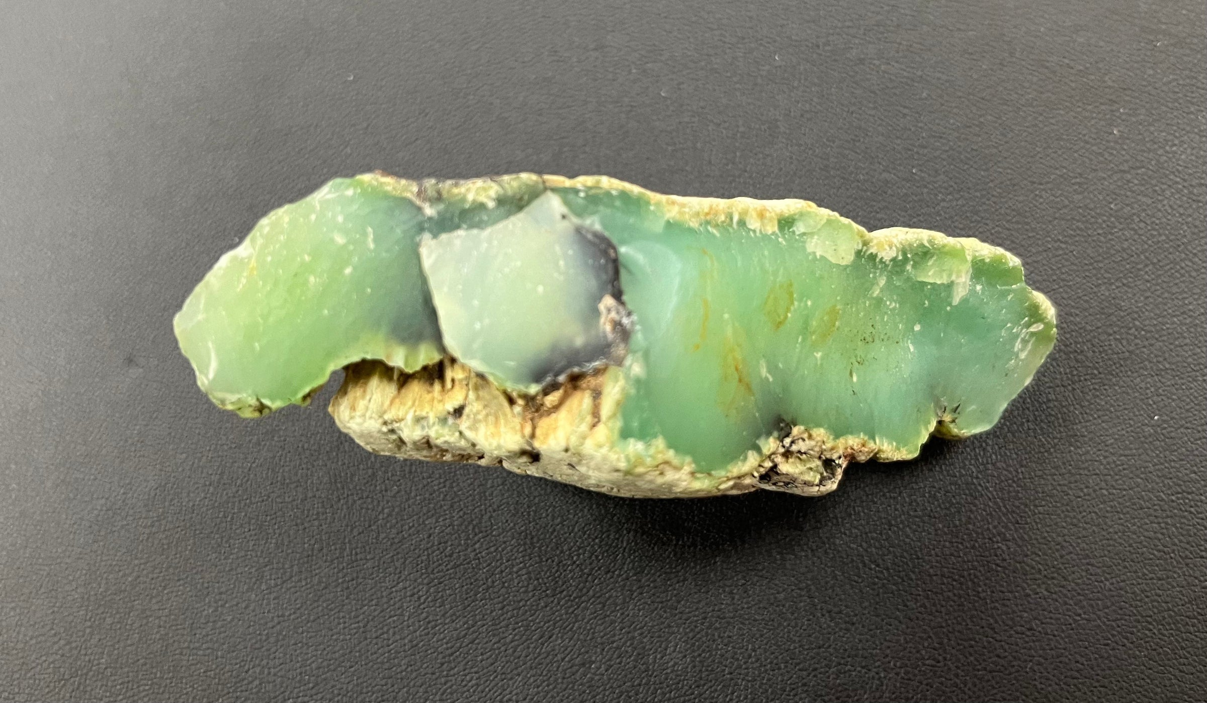 Chrysoprase (calcedoine)