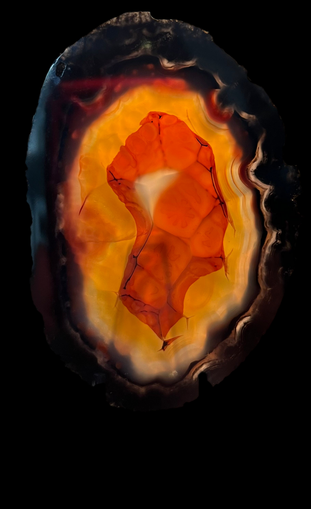 Brazilian Agate Slice DB163