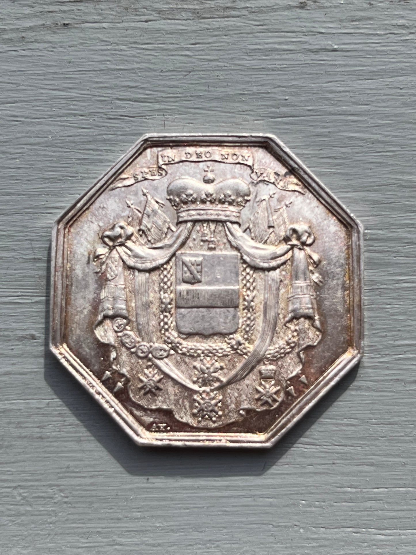 ARTOIS silver token Eugène François Léon prince of Bethune, 1785