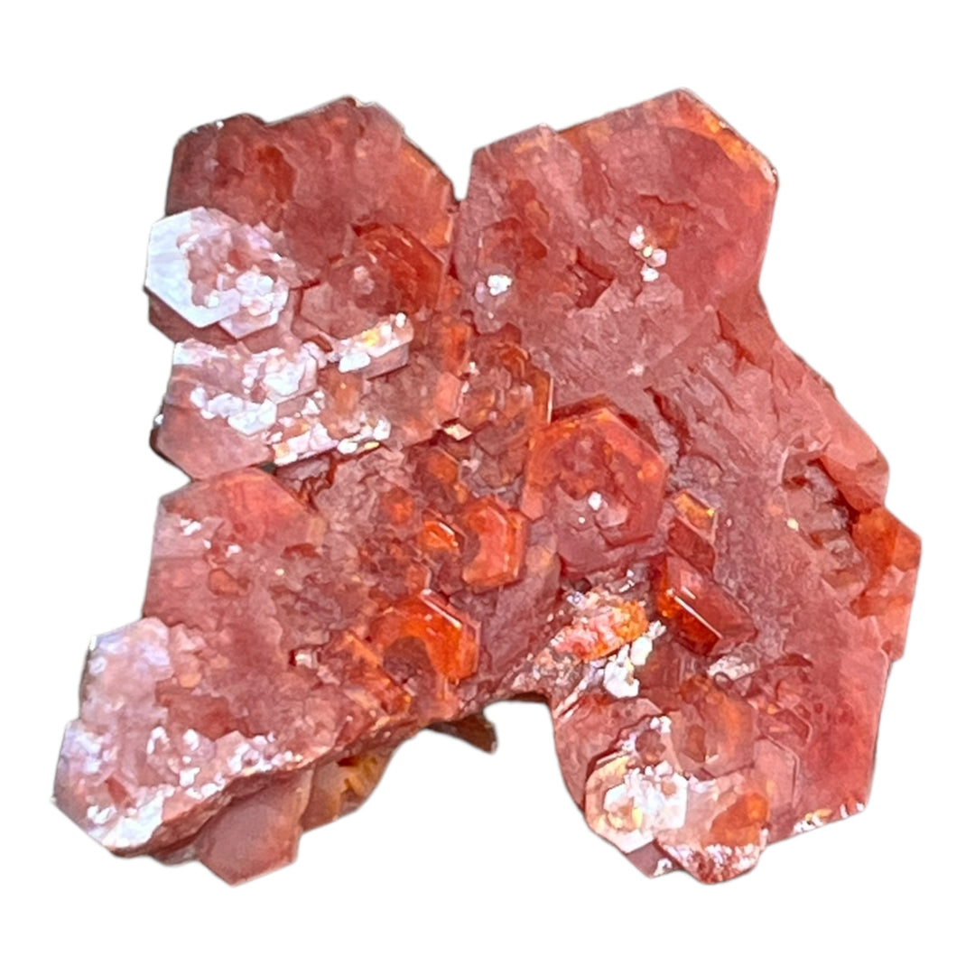 Vanadinite maclée gemme du Maroc