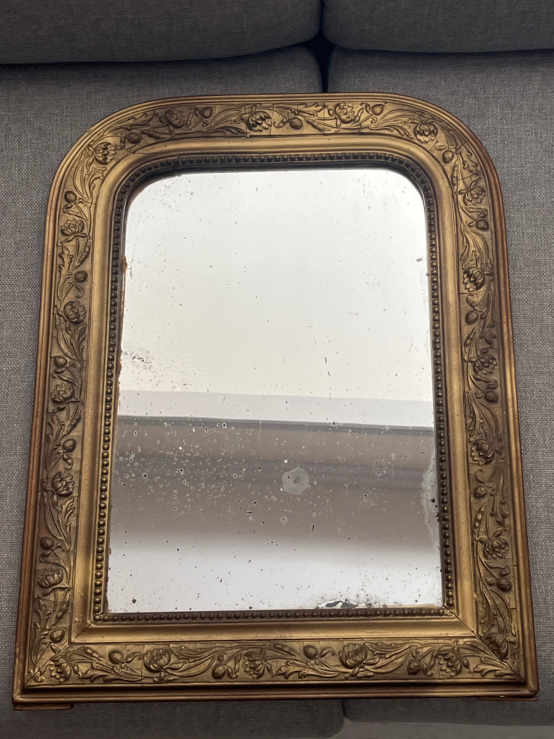 miroir de style Louis Philippe 56 x 42 cm XIXe
