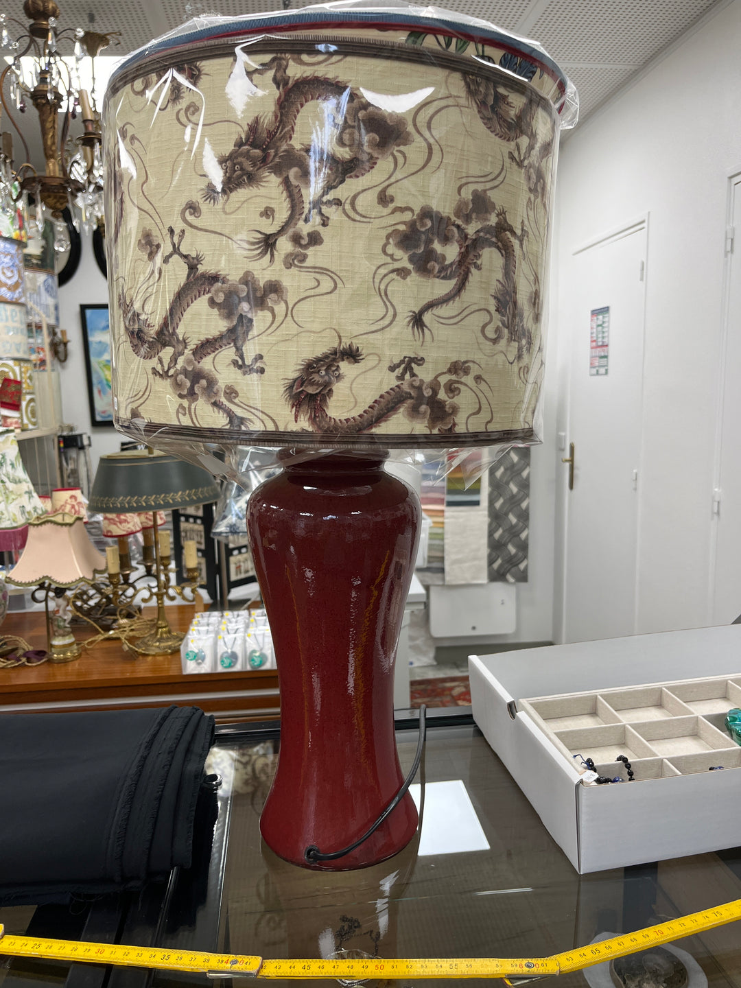 Lampe rouge
