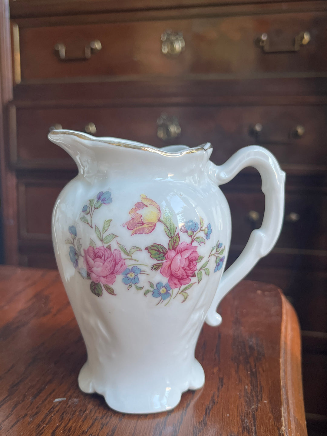 Kaffee -Service 8 19. Jahrhundert Blumenbecher