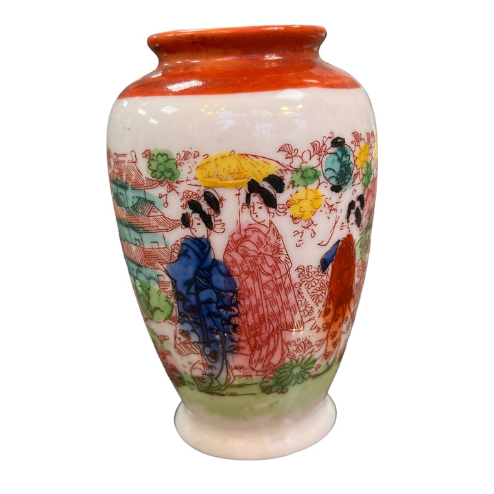 Vase ancien porcelaine Japon Dai Nippon Meiji Kutani