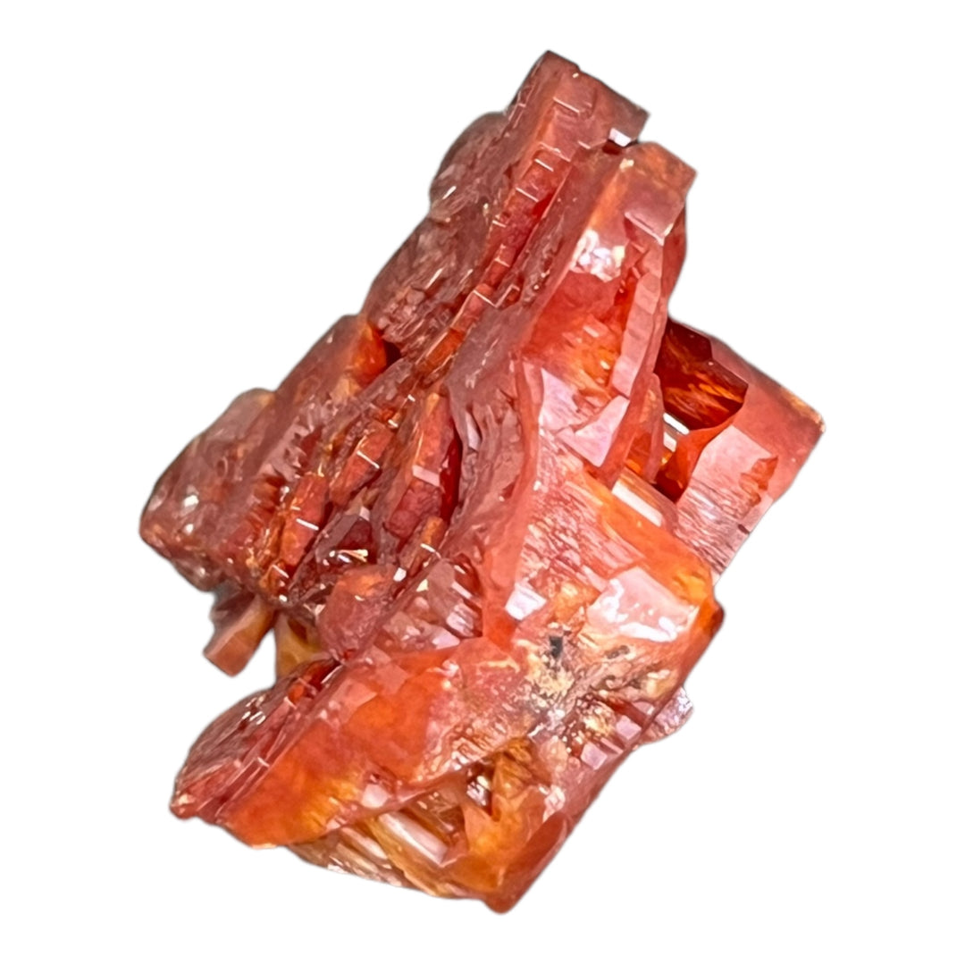 Vanadinite maclée gemme du Maroc