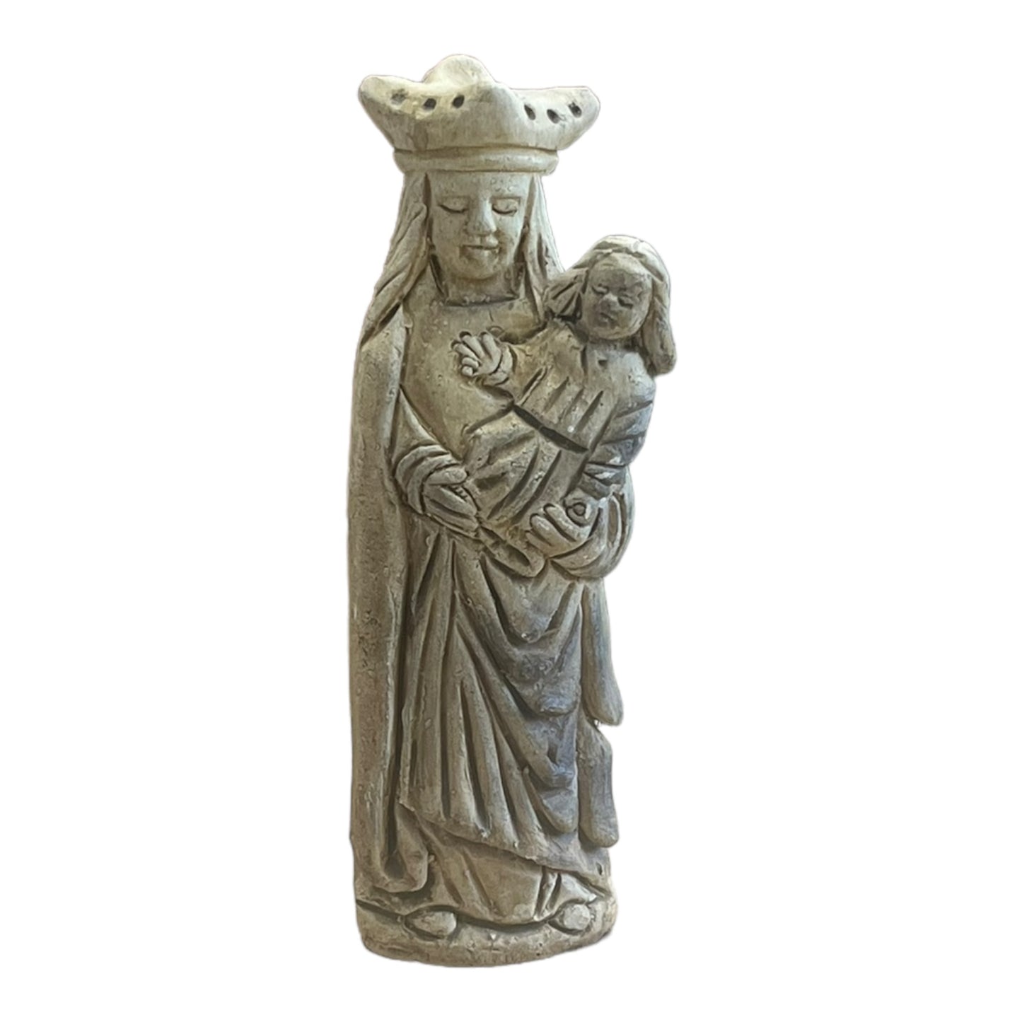 Statuette Notre Dame de Folgoet Bretagne 20 cm