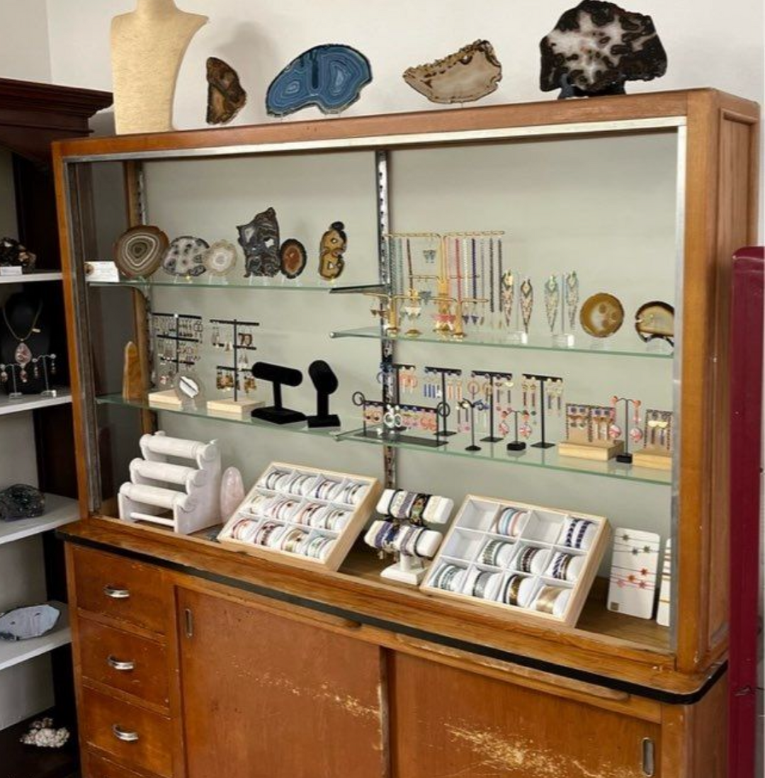 meuble de métier art déco de confiseur ou bijoutier