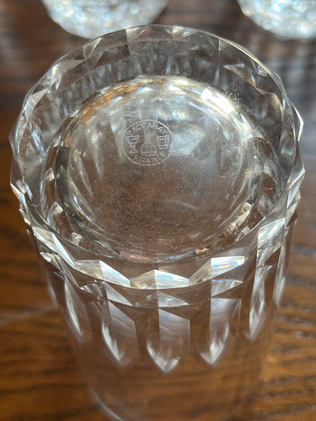 8 verres à orangeade ou bière baccarat Piccadilly art déco